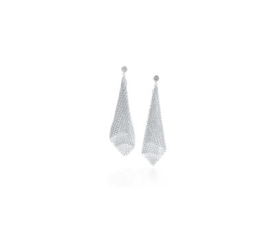 Mesh Scarf Earrings