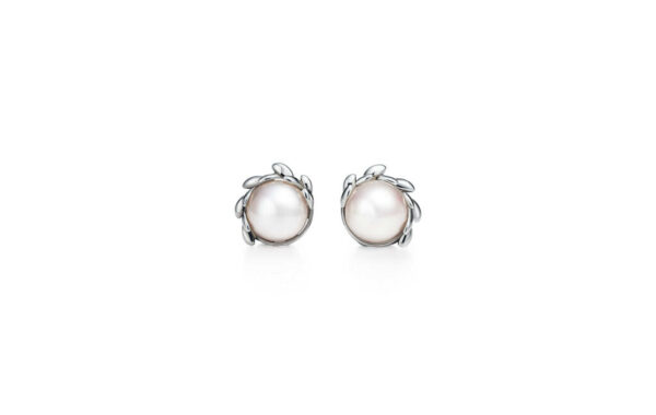 Pearl Leaf Earring